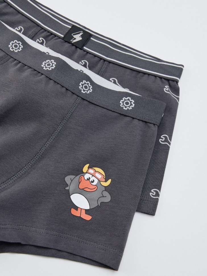 набор из 2 трусов-боксеров для мальчиков  x смешарики 4610517119896 по акции