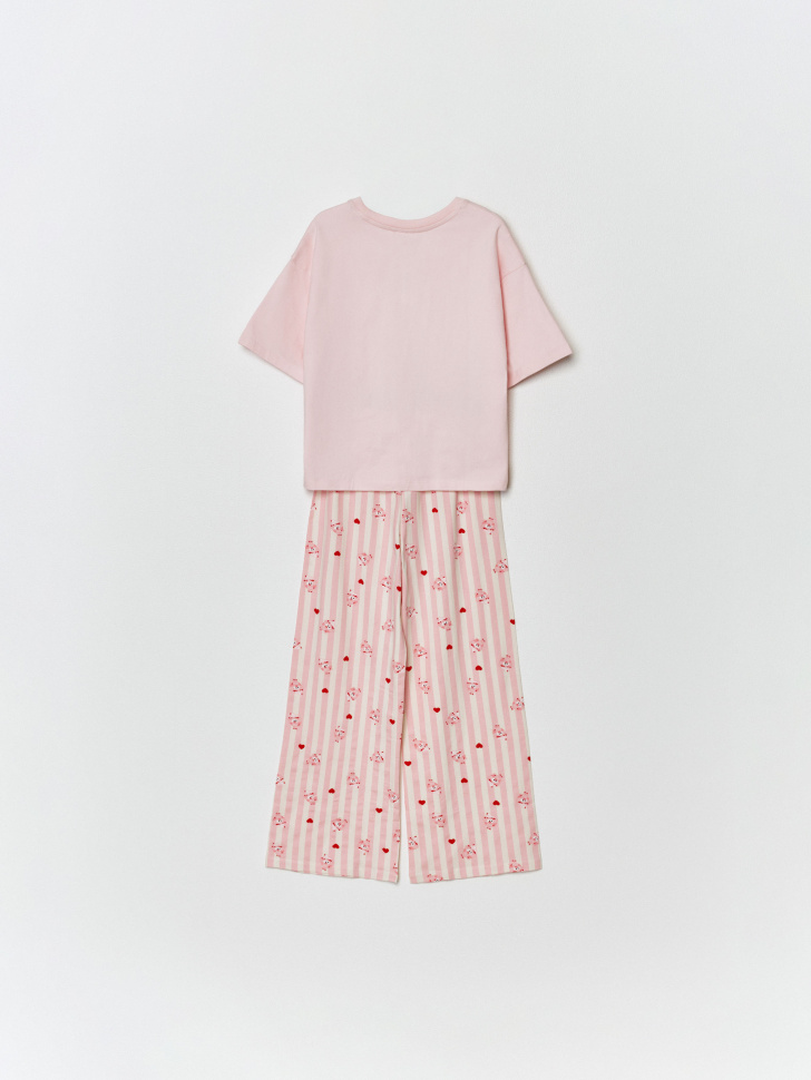 пижама для девочек с принтом  x смешарики 4610517203199 в интернет магазине