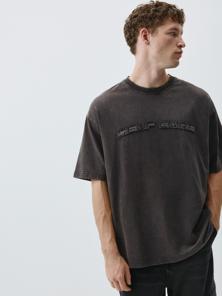 Футболка OVERSIZE FIT с принтом. Фото №4
