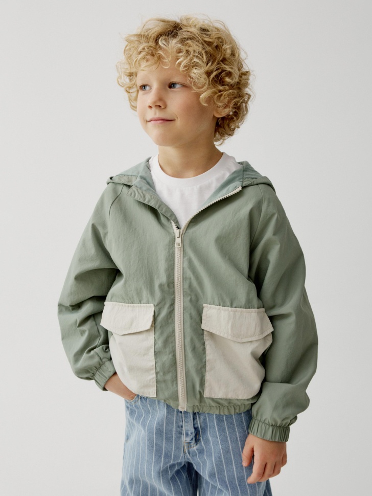 ветровка с капюшоном детская 4610517525765 фотография