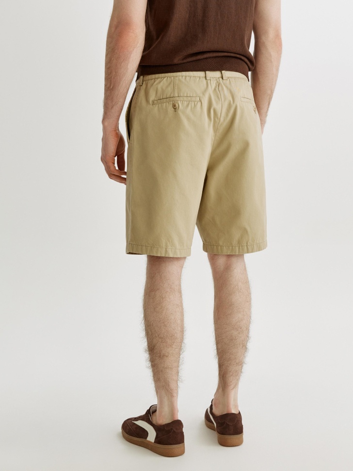 шорты чинос со средней посадкой из россии вид сбоку