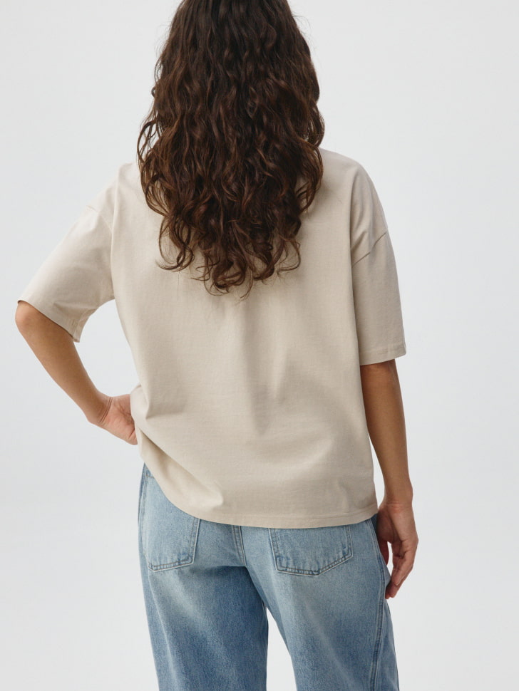 Футболка MIRA OVERSIZE FIT. Фото №5