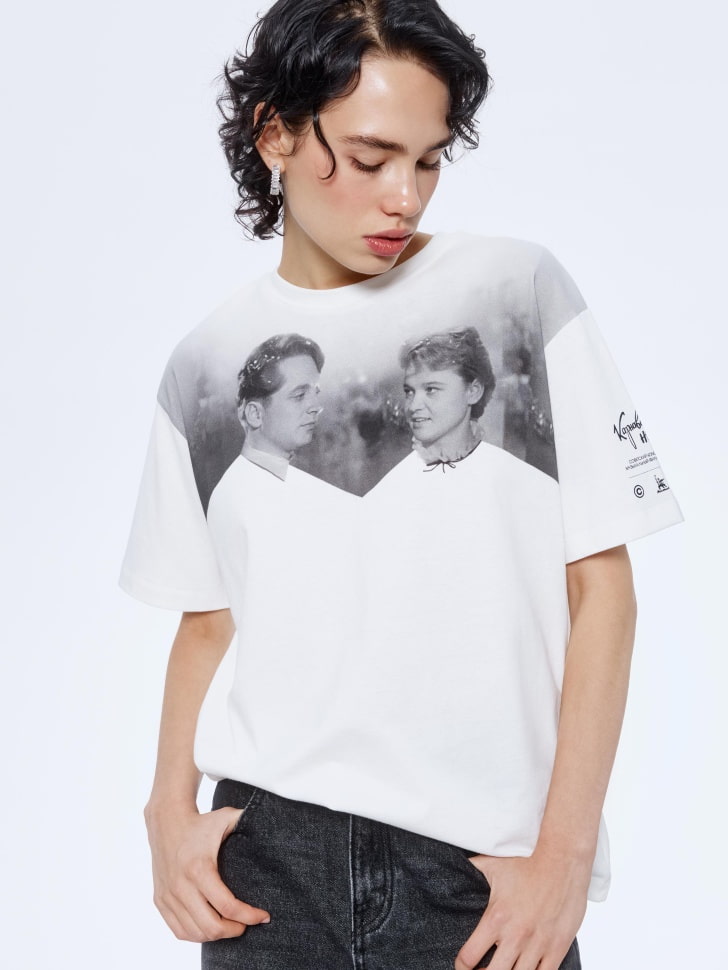 футболка оверсайз из коллекции sela x мосфильм 4610517222947 со скидкой