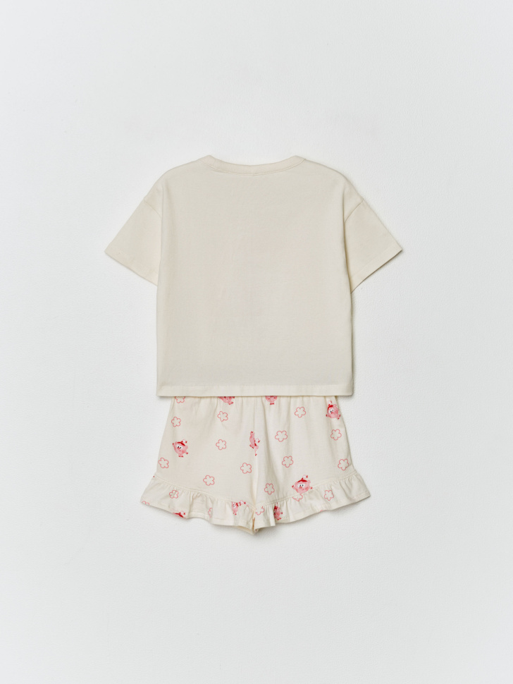 пижама для девочек с принтом  x смешарики 4610517201713 в интернет магазине