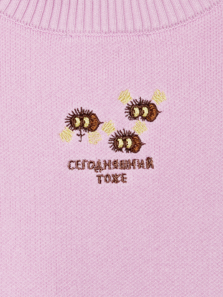 вязаный джемпер для девочек  x союзмультфильм по цене 2499 руб вид справа