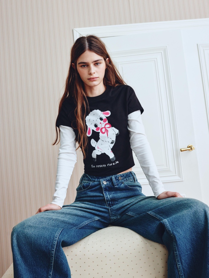 Джинсы Sela Wide Leg Young, арт. 34130