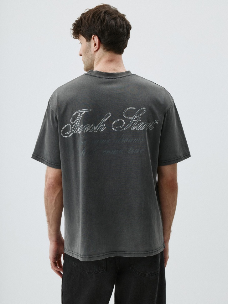 Футболка OVERSIZE FIT с принтом. Фото №2