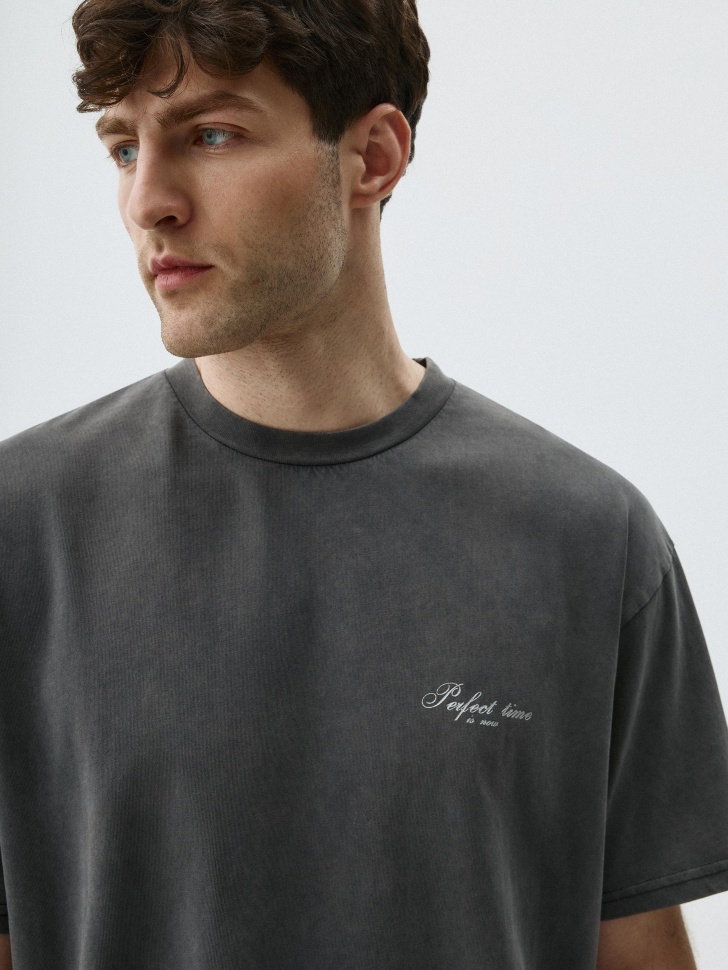 Футболка OVERSIZE FIT с принтом. Фото №6