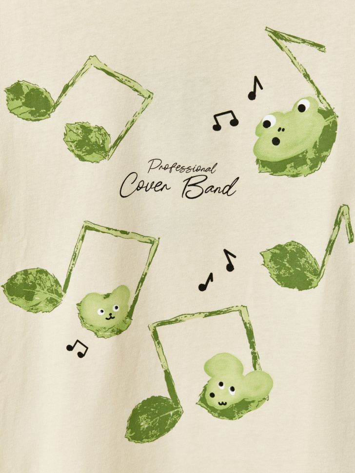 футболка оверсайз с принтом для девочек по цене 1199 руб вид справа