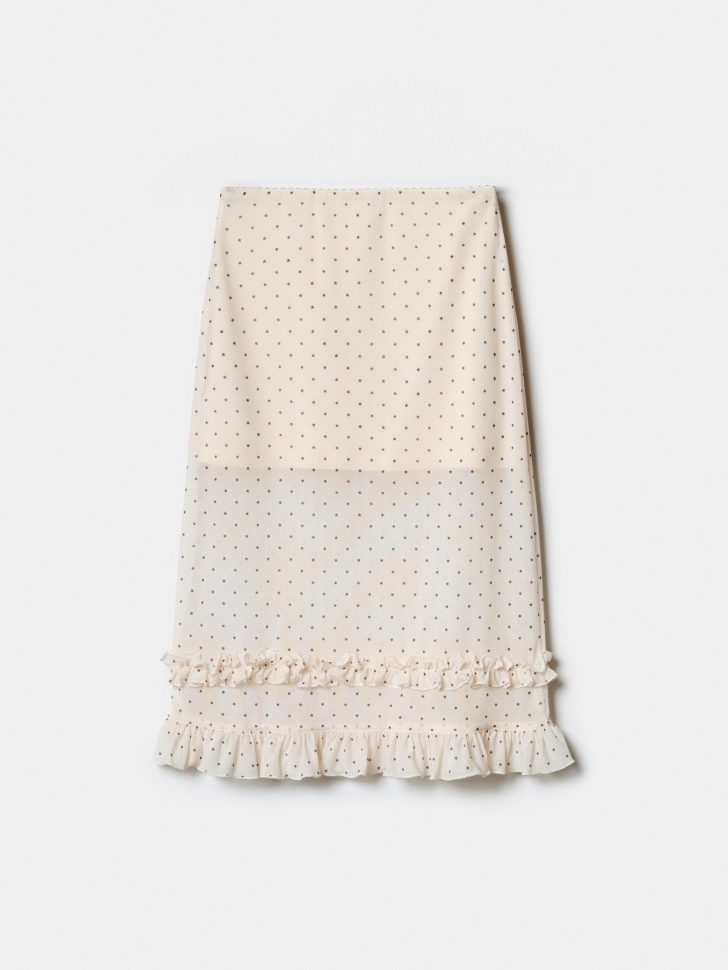 юбка миди с принтом для девочек по цене 1999 руб вид справа