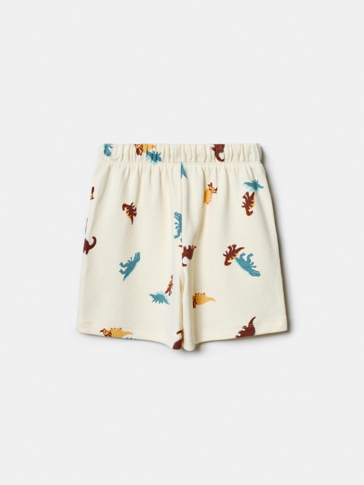 трикотажные шорты с принтом для мальчиков по цене 1499 руб вид справа