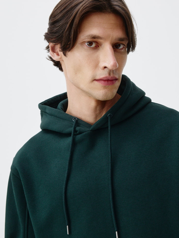 худи regular fit из футера 4680798750477 в интернет магазине