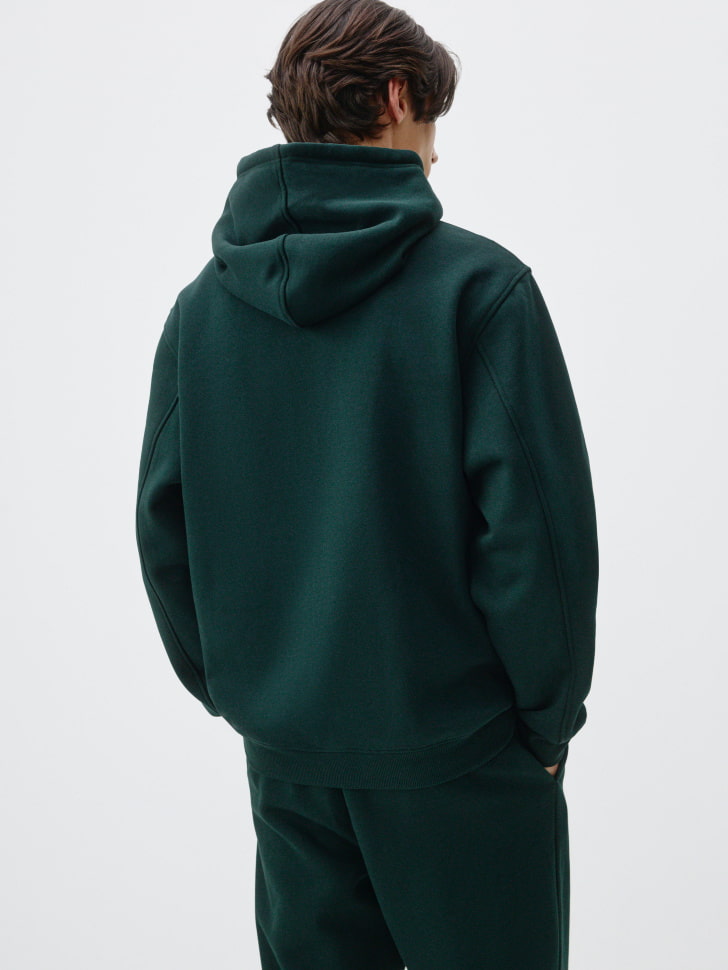 худи regular fit из футера 4680798750477 купить с доставкой