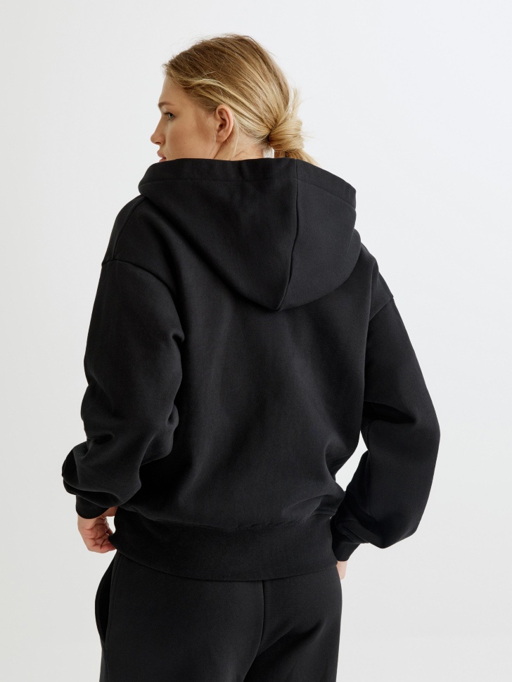 зип-худи из футера по цене 3599 руб вид справа