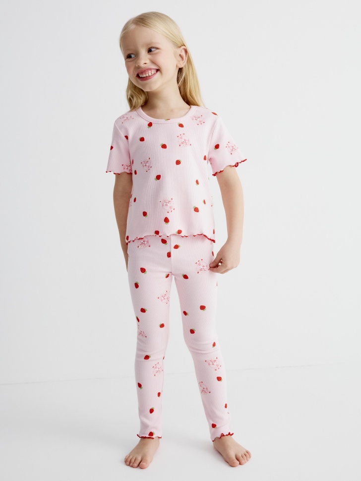 Пижама для девочек SELA x Смешарики, арт. 32285