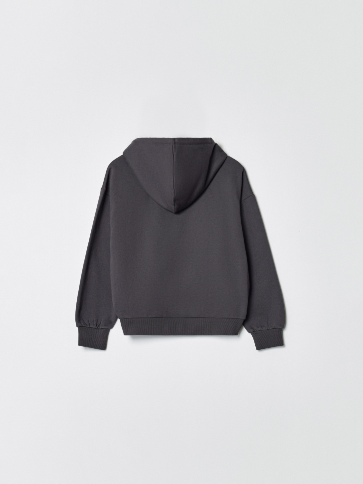 толстовка с капюшоном для девочек из россии вид сбоку