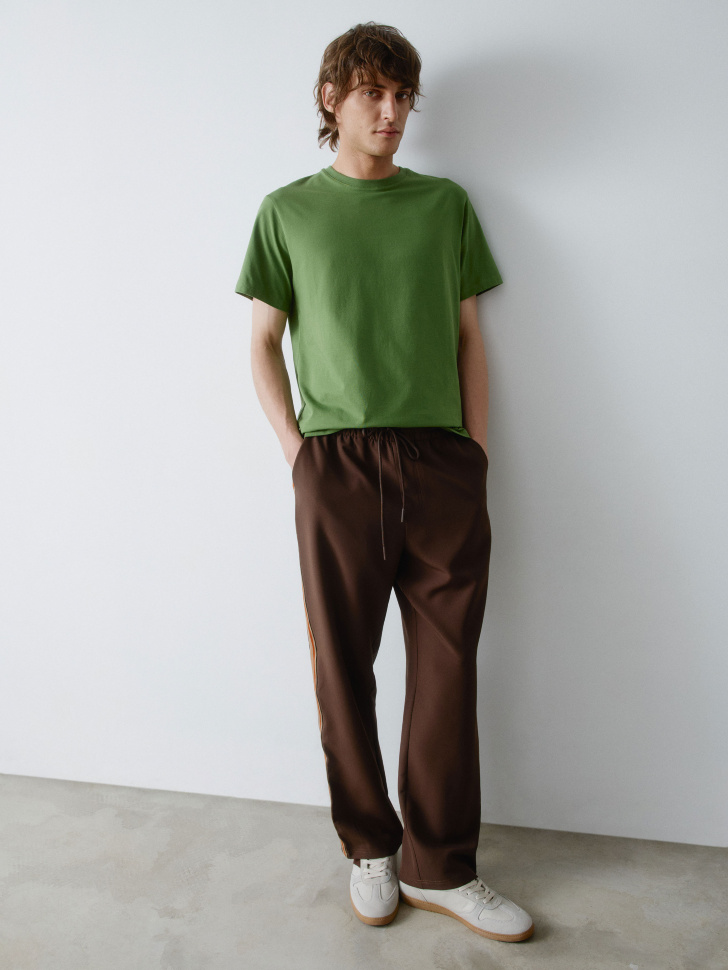 свободные брюки с лампасами 4610517171276 в интернет магазине