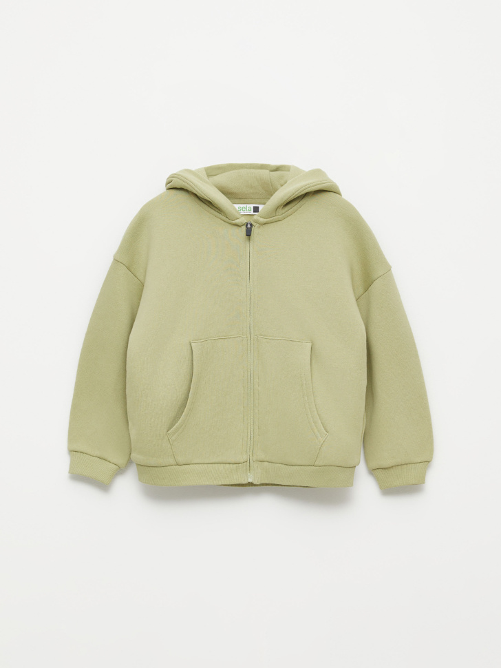 Базовая толстовка для мальчиков (зеленый, 116/ 6-7 YEARS)