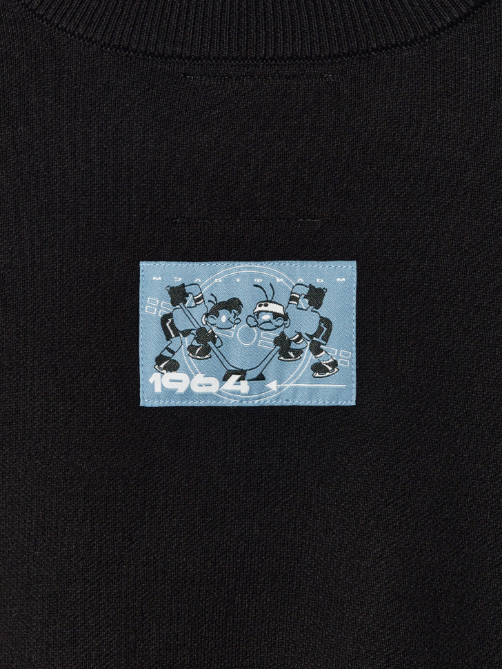 джемпер оверсайз с вышивкой  x союзмультфильм по цене 4599 руб вид справа