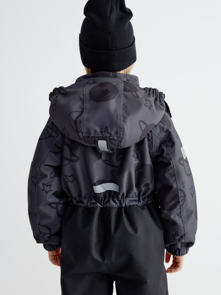 демисезонный комбинезон из технологичной мембранной ткани drytex® для мальчиков из россии вид сбоку