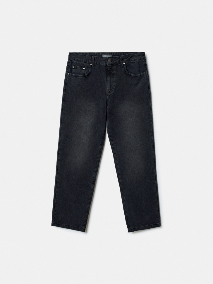 Джинсы прямые Sela, черный, арт. 52810