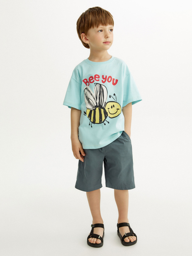 хлопковые шорты для мальчиков 4680798060156 фотография