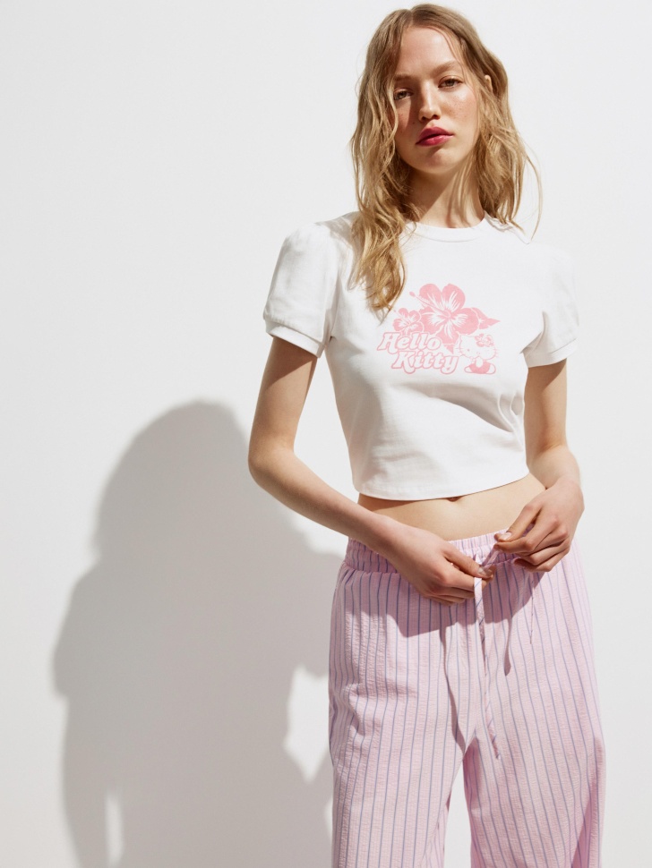 

Футболка с принтом Hello Kitty из SELA Young, SL6807210248