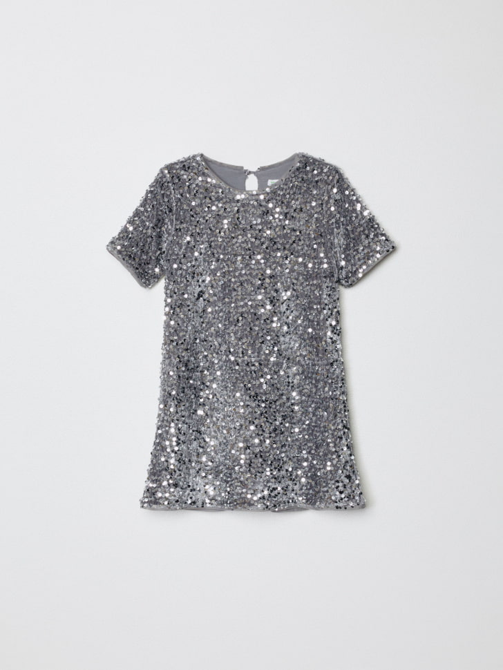 нарядное платье с пайетками для девочек 4610517039613 с промокодом