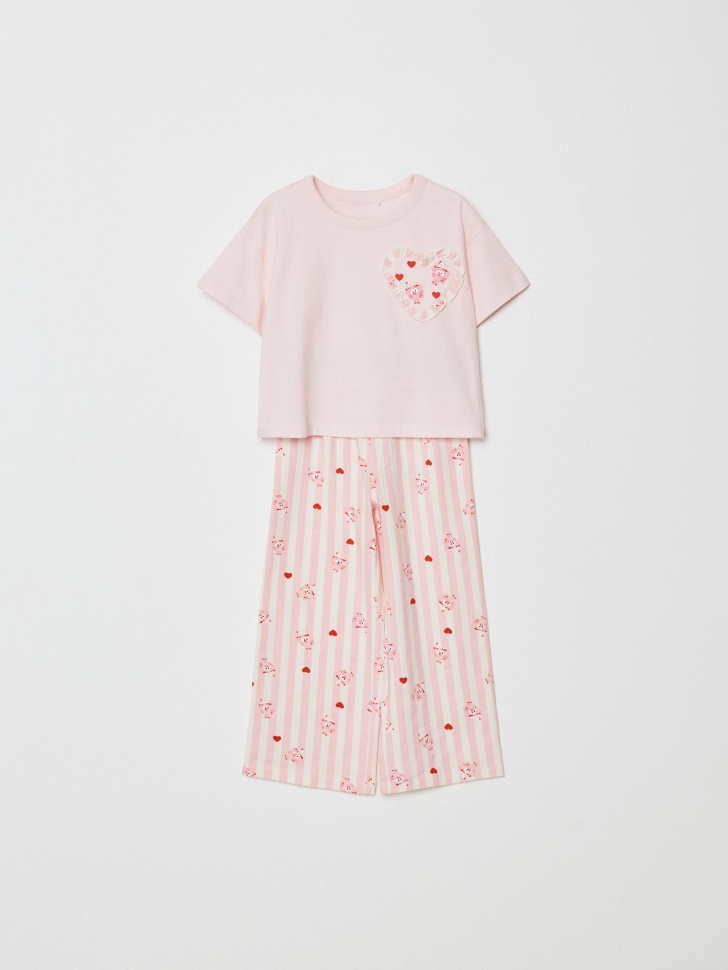 пижама для девочек с принтом  x смешарики 4610517201263 фотография