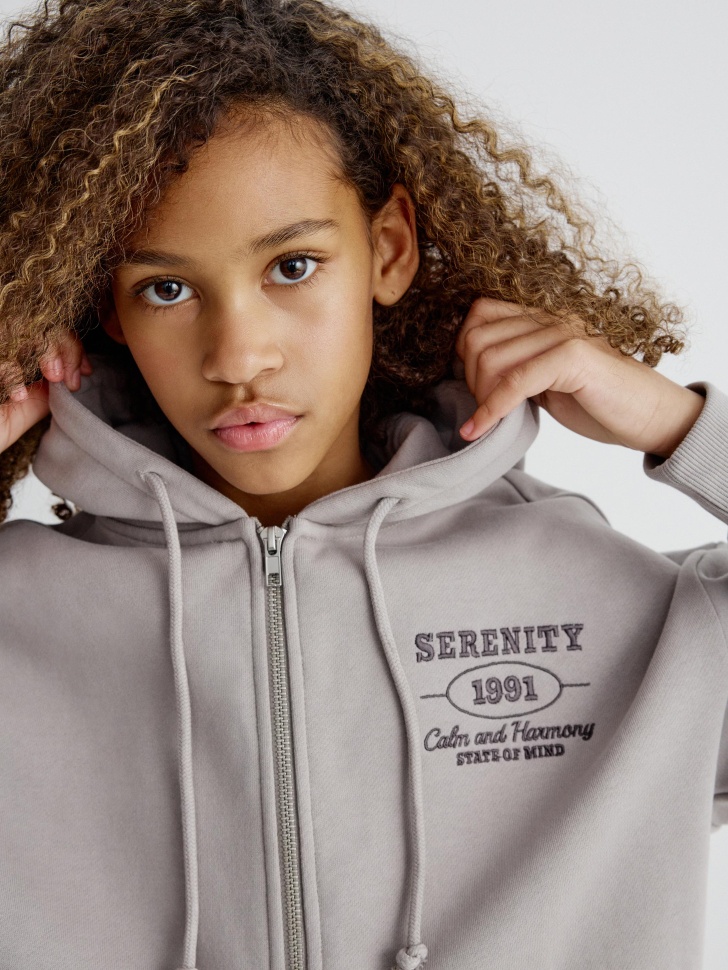 толстовка с капюшоном для девочек 4680798522913 в интернет магазине