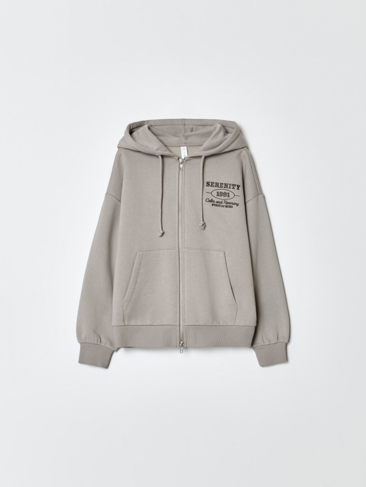 толстовка с капюшоном для девочек по цене 2599 руб вид справа