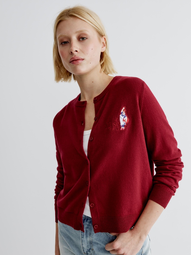 Кардиган SELA x Союзмультфильм с кашемиром, арт. 36479