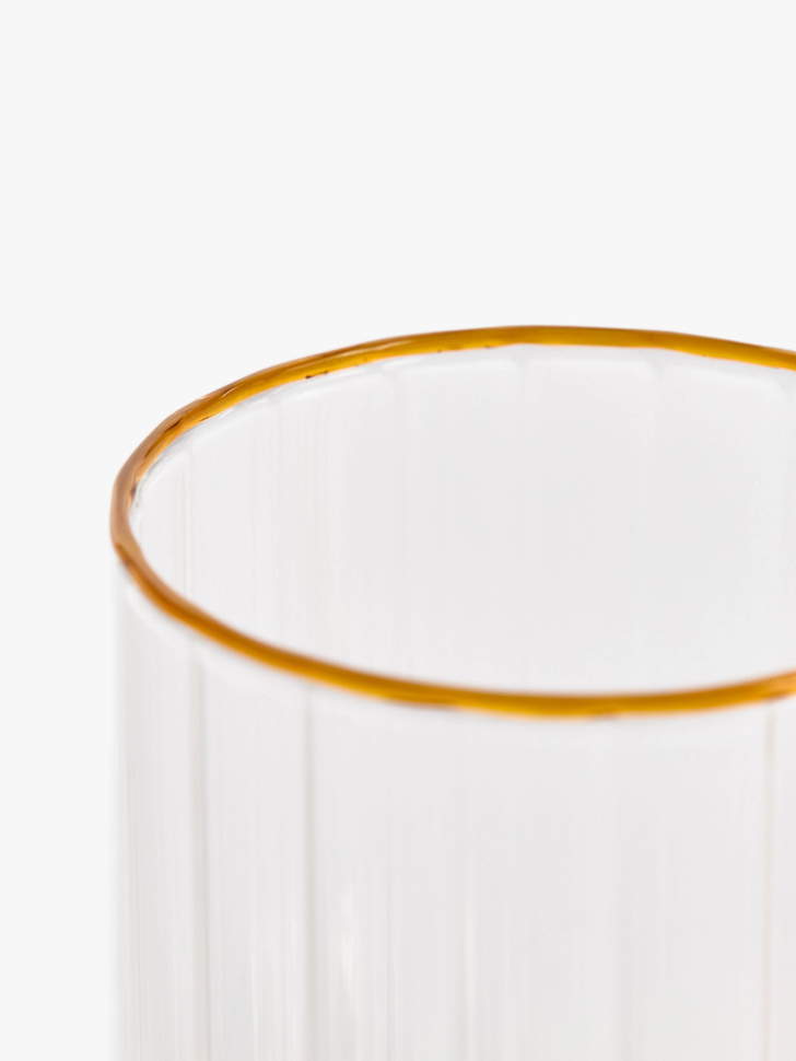 кружка из стекла с рельефным узором по цене 699 руб вид справа