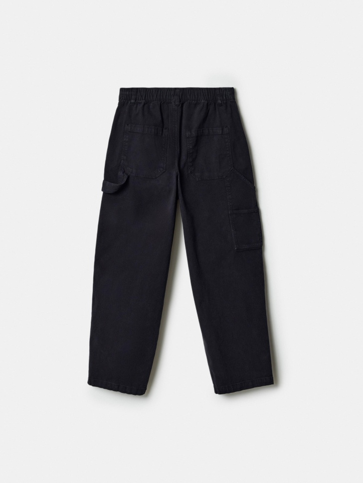 брюки на резинке для мальчиков от бренда sela вид слева