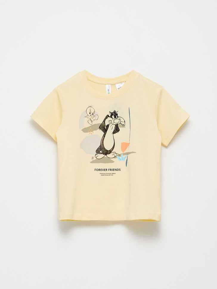 

Футболка с принтом Looney Tunes для мальчиков