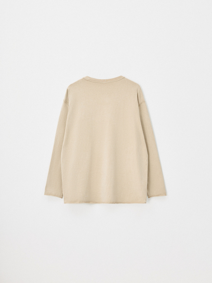 Лонгслив GARMENT WASH. Фото №7
