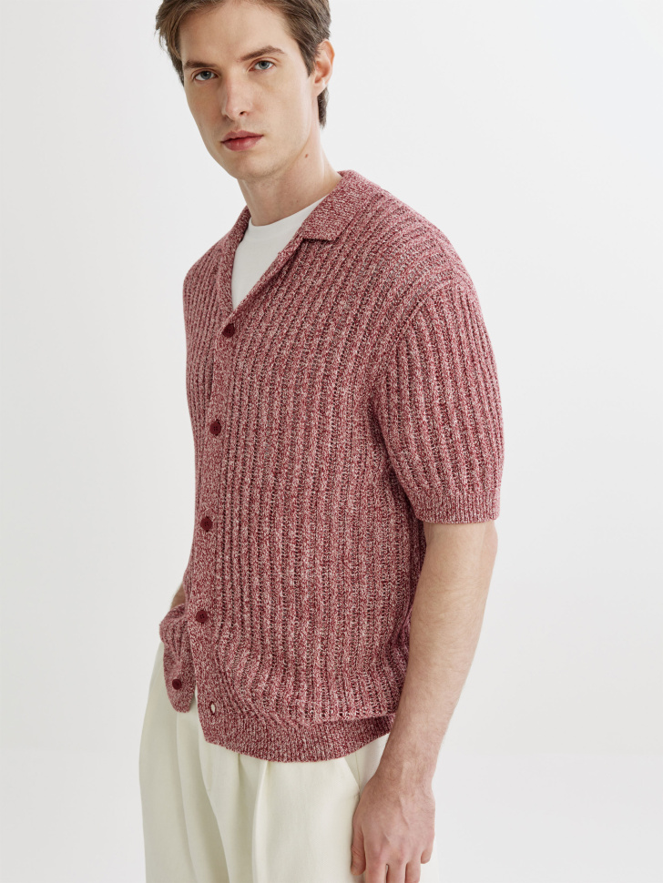 вязаное поло на пуговицах 4610517591029 фотография