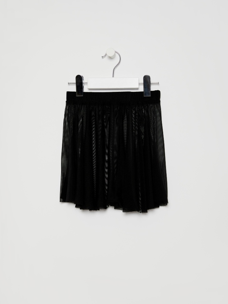 Балетная юбка из сетки для девочек (черный, 110/ 5-6 YEARS) от Sela