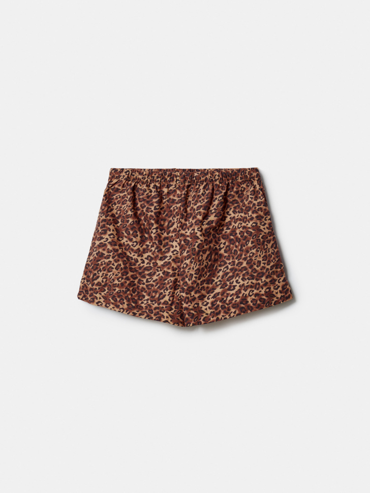 леопардовые шорты для девочек по цене 1599 руб вид справа