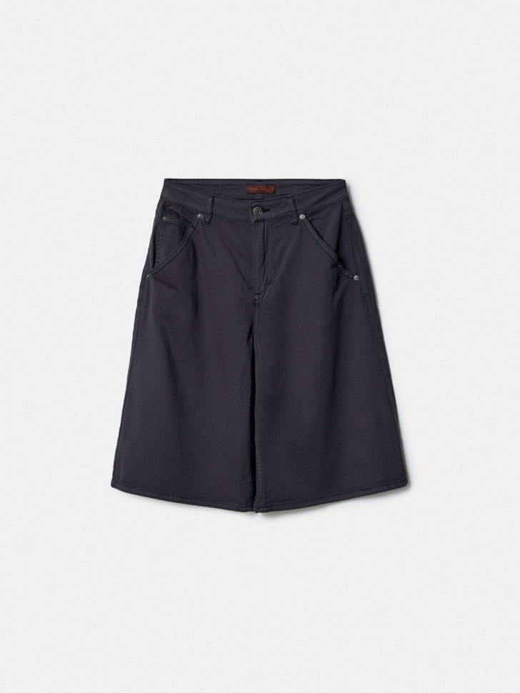 Джинсовые шорты-бермуды Sela, серый, арт. 52794