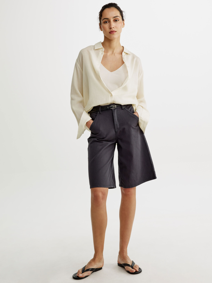 Джинсовые шорты-бермуды премиум качества 3999₽