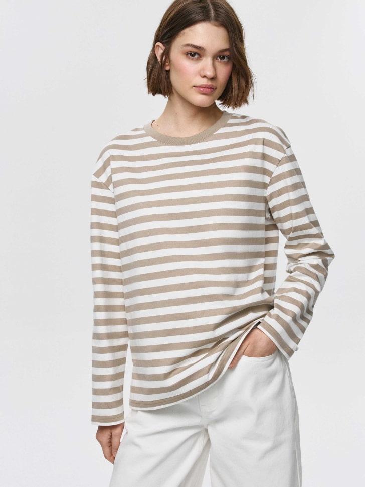 Лонгслив ANNA OVERSIZE FIT