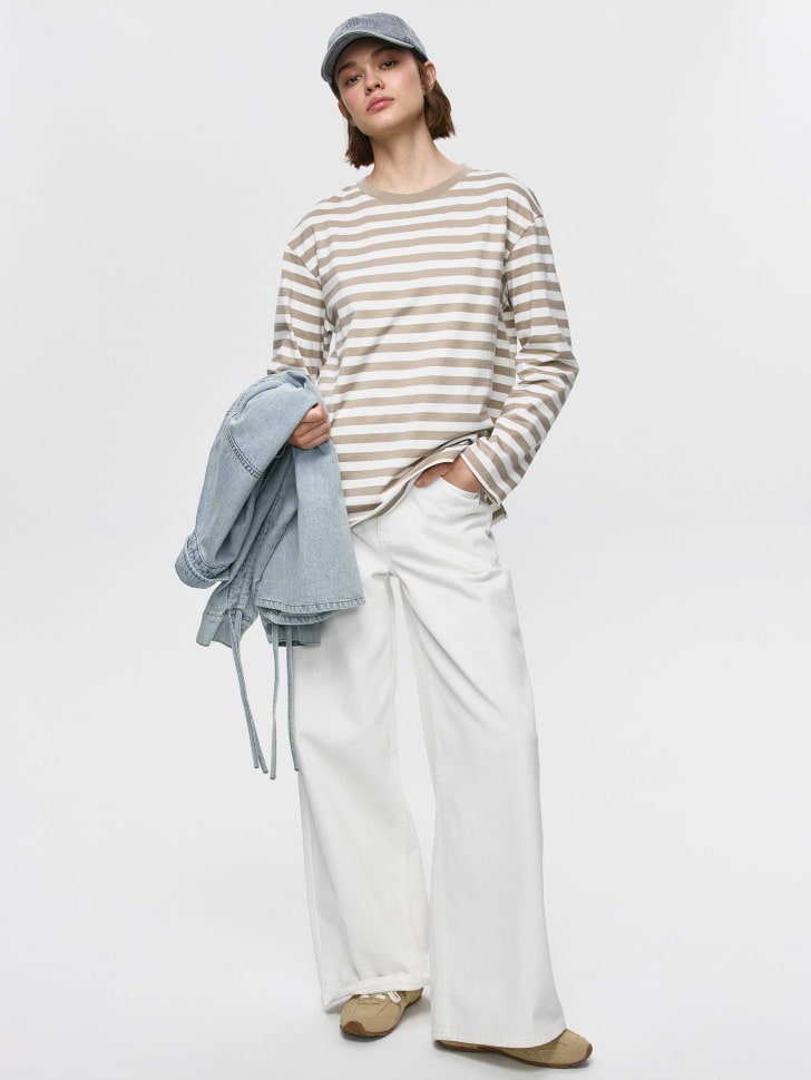 Лонгслив ANNA OVERSIZE FIT. Фото №2