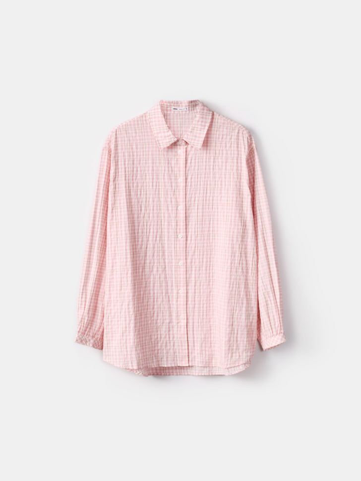 Рубашка оверсайз Sela, розовый, арт. 54753