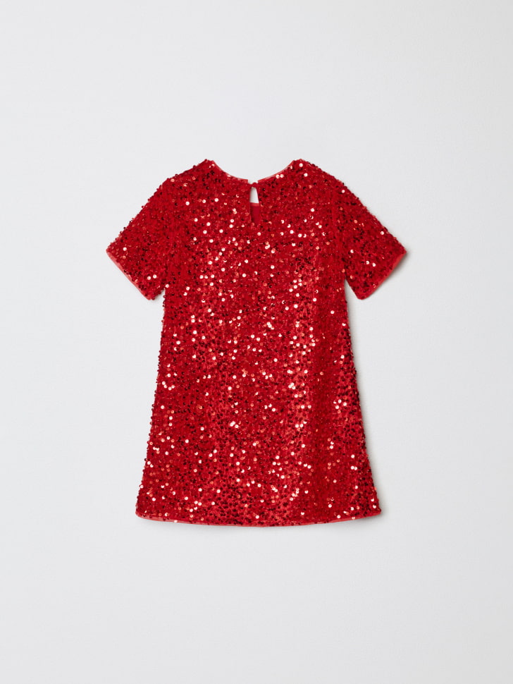 нарядное платье с пайетками для девочек 4610517039552 купить с доставкой