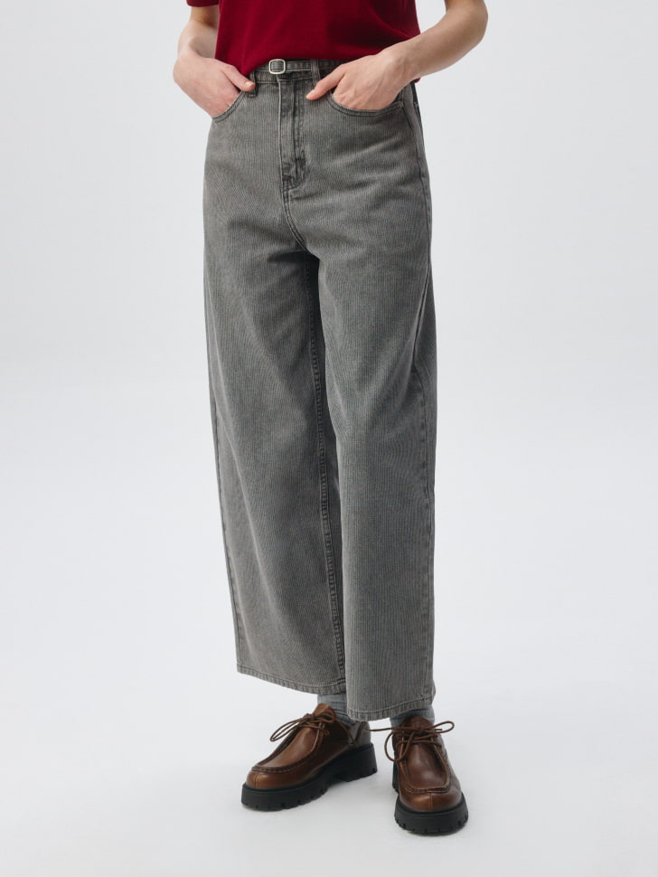  Укороченные джинсы Tapered