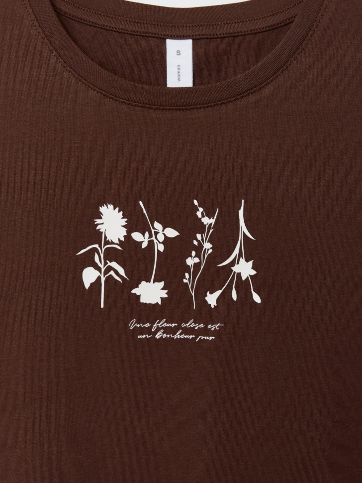 футболка с принтом 4610517356734 по акции