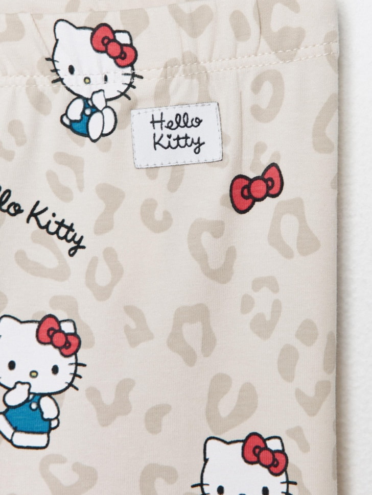 Леггинсы с принтом Hello Kitty для девочек. Фото №5