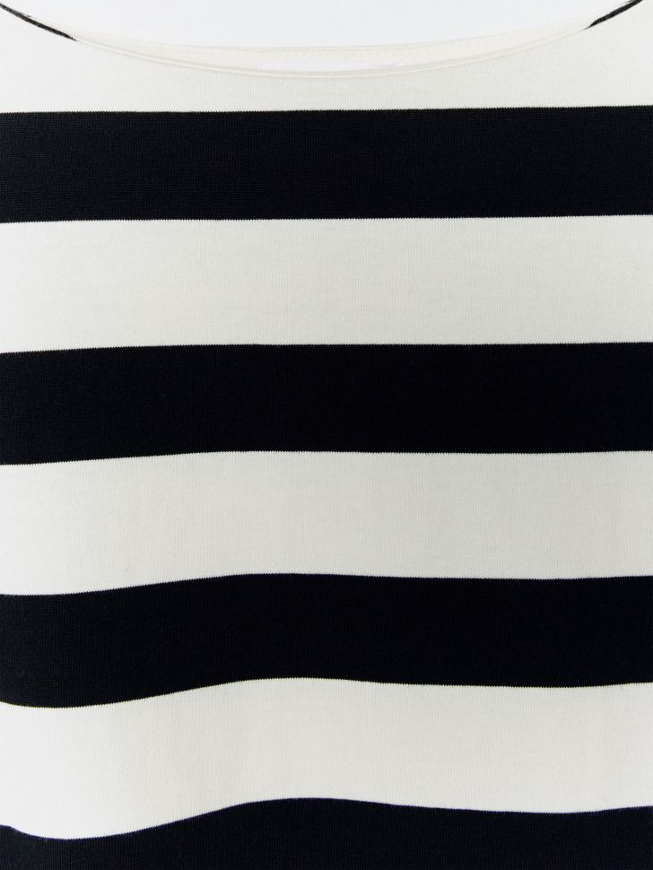 лонгслив оверсайз в полоску 4610517267474 со скидкой