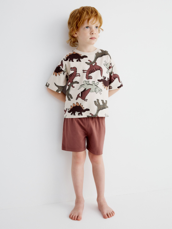 пижама с принтом для мальчиков 4610517149572 по акции